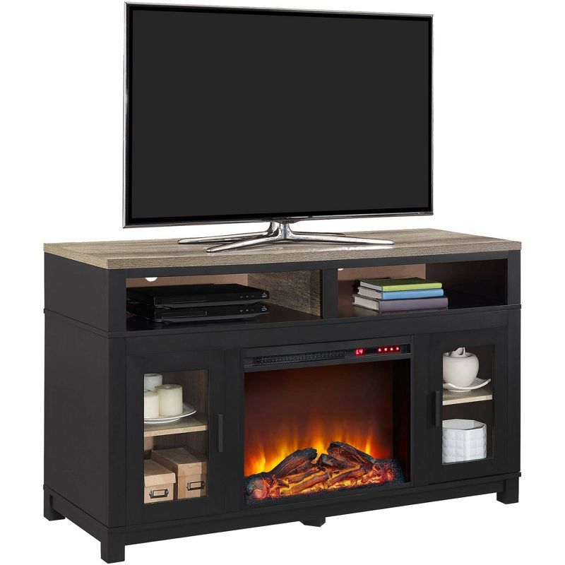 Paramount Electric Fireplace TV Stand for TVs up to 60" Wide - Room & Joy, 2 of 11