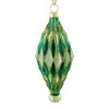 Cody Foster 4.5 Inch Midcentury Diamonds Small Christmas Tree Ornament , Christmas Decor Waffle Honeycomb Drop (1PC) - 3 of 4