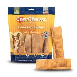 Pet Factory CareChewz Collagen Wraps - 6-7", 12 Count - 1 of 4