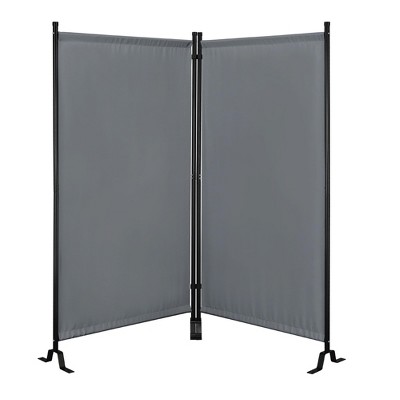 Proman Galaxy II Large Room Divider (Grey, 74.25" width), optimized for listings and under 150 characters: