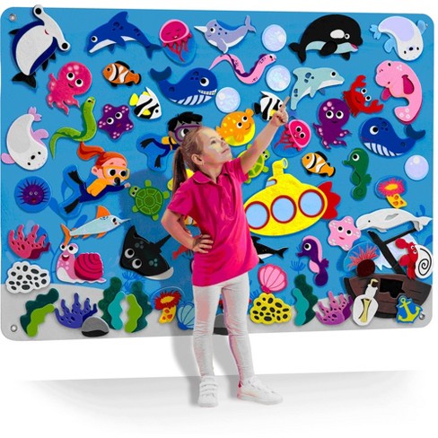 QUOKKA Ocean Felt Board for Kids - image 1 of 4