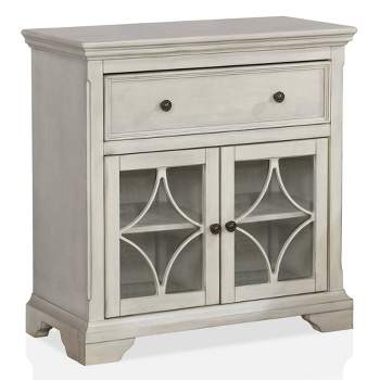 Evadra Hallway Cabinet Antique White - HOMES: Inside + Out