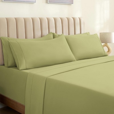LuxClub 4-5 PC Silky Soft Cooling Deep Pocket Performance Sheet Set