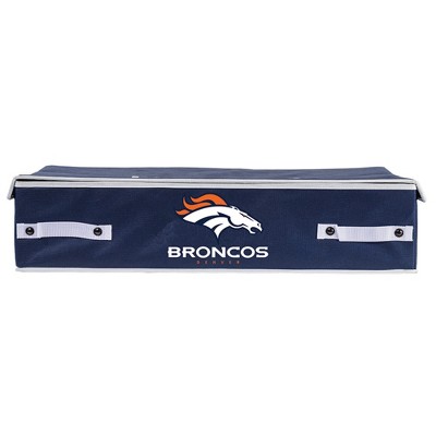 NFL Franklin Sports Denver Broncos Under The Bed Storage Bins - Large