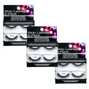 Ardell Strip Lashes 6 Pack- Fun - 60072 (3 Pack) - 1 of 3
