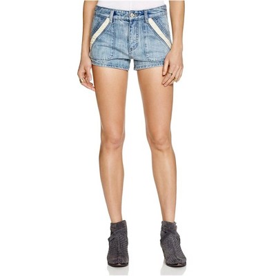 Free People Womens Sweet Surrender Casual Denim Shorts
