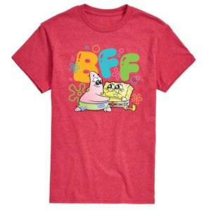 Men's - Spongebob Squarepants - Bff Patrick Short Sleeve Graphic T-Shirt - 1 of 4