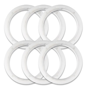 Kicker (3) 50KLSR65 6.5" Weather Proof Led Lighted Speaker Rings, 6 Total Rings - 1 of 4