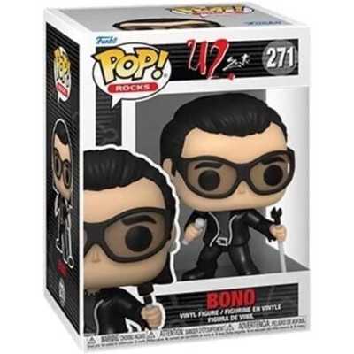 Funko Pop! Rock Stars Of The 80's: U2 Tour - Zoo Tv - Lead Singer Bono ...