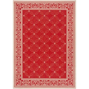Courtyard CY1502 Power Loomed Indoor and Outdoor Rug - Safavieh - 1 of 3