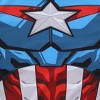Marvel Avengers Captain America Boys Long Sleeve Hooded Shirt for Big Kids - 4 of 4
