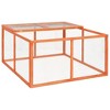 vidaXL Rabbit Hutch Bunny Cage with Hinged Door Rabbit Enclosure Solid Wood - 4 of 4