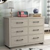 52" Dresser with 6 Drawers - Festivo - 2 of 4