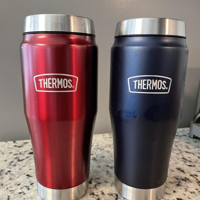 Thermos 16 oz. Stainless King Insulated Tumbler 2-Pack - Cranberry/Midnight  Blue