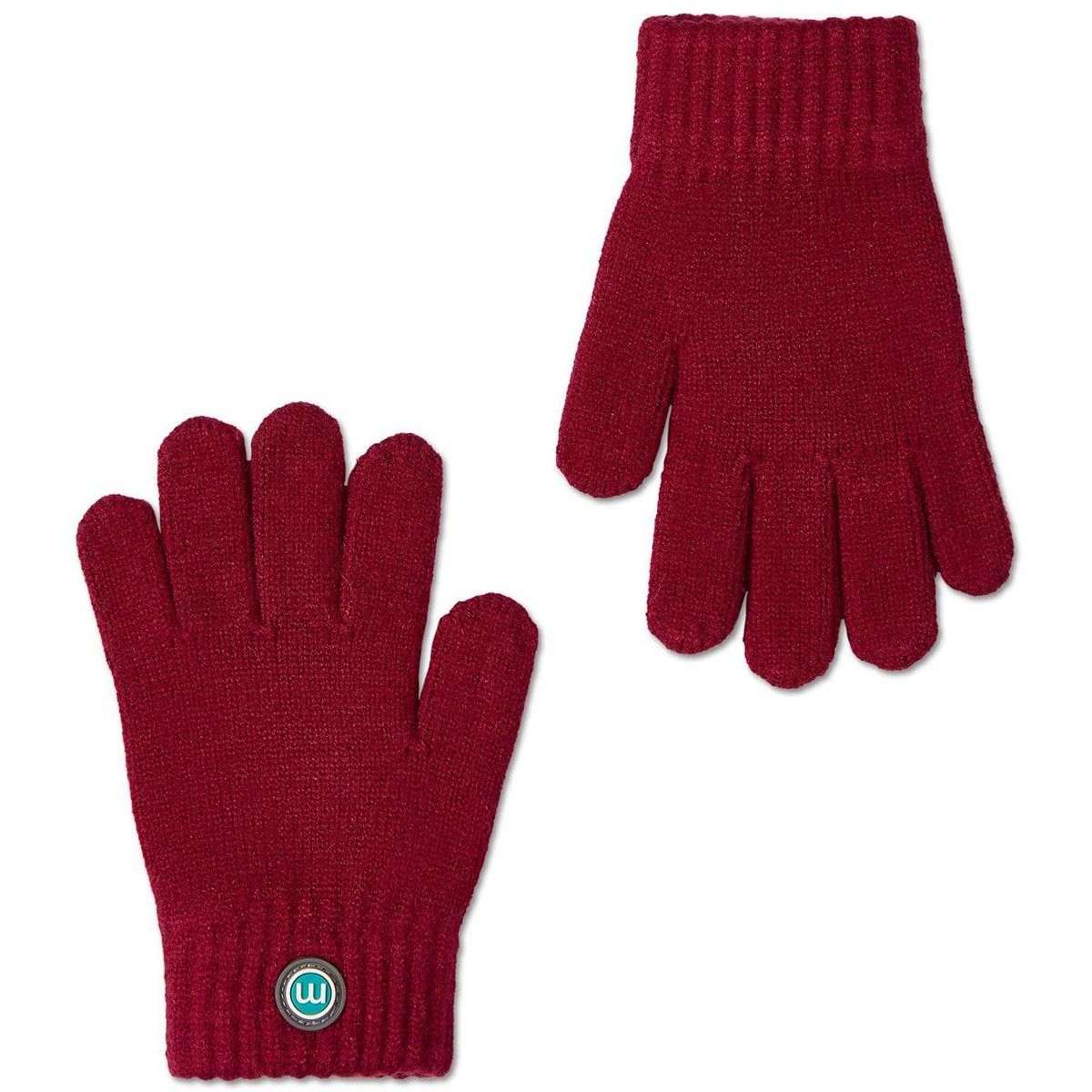 Memoi Kids Cozy Basic Rayon-Blend Knit Gloves - thumbnail 6