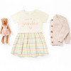 The Juniper Shop Pass Me To Grandma Infant Dress - 12M - Natural Stripe - 3 of 4