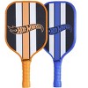 Hot Wheels 7-Piece Pickleball Set - 2 Wood Paddles, 4 Pickleballs & Carry Bag Case - 4 of 4