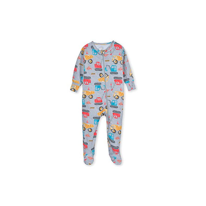 Gerber Baby and Toddler Buttery-Soft Snug Fit Footed Pajamas, 6 of 11