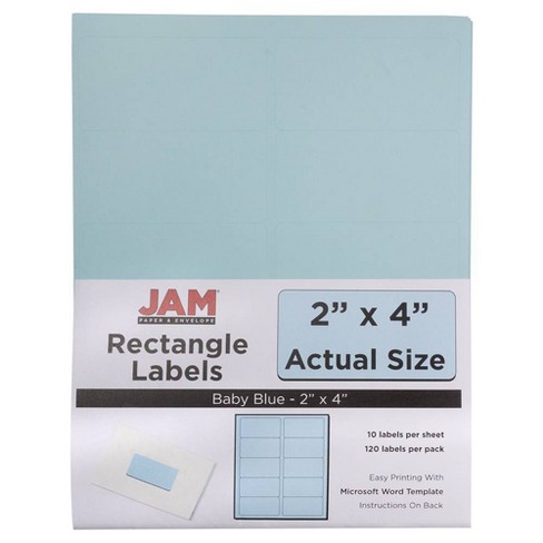 JAM Paper Circle Label Sticker Seals 1 23 White Pack Of 120