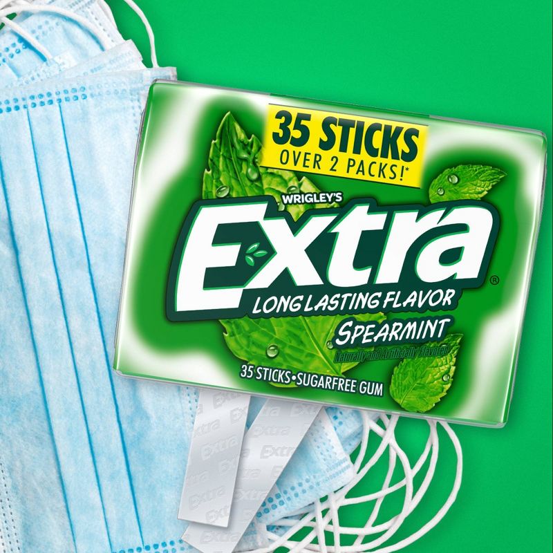 Extra Spearmint Sugarfree Gum - 35ct, 6 of 10