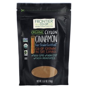 Frontier Co-op Organic Fair Trade Ceylon Cinnamon, 5.57 oz (158 g) - 1 of 2