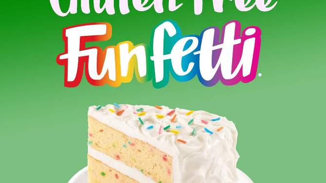 Pillsbury Gluten Free Funfetti Cake Mix with Candy Bits - 17oz, 2 of 8, play video