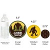 Big Dot of Happiness Sasquatch Crossing - Bigfoot Party or Birthday Party Giant Circle Confetti - Party Decorations - Large Confetti 27 Count - 3 of 4