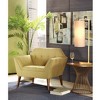 VYNXARIA Mid Century Modern lounge chair with arm support£¬Pale Green - 2 of 4