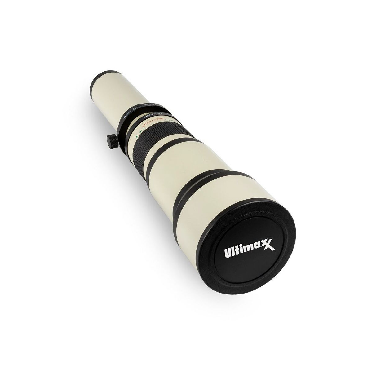ULTIMAXX 650-1300mm Manual Zoom Lens - White