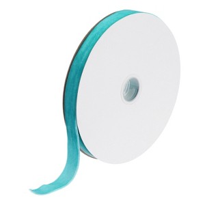 Unique Bargains DIY Gift Wrapping Soft Single Face Spool Silky Velvet Ribbon - 1 of 3