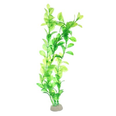 Unique Bargains Aquarium Plants Decorations Artificial Aquatic Plant Green