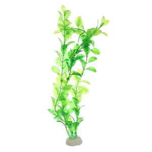 Unique Bargains Aquarium Plants Decorations Artificial Aquatic Plant Green - 1 of 4