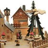 11.5 Inch Led Windmill Village Christmas Church Carolers Figurines - 3 of 4