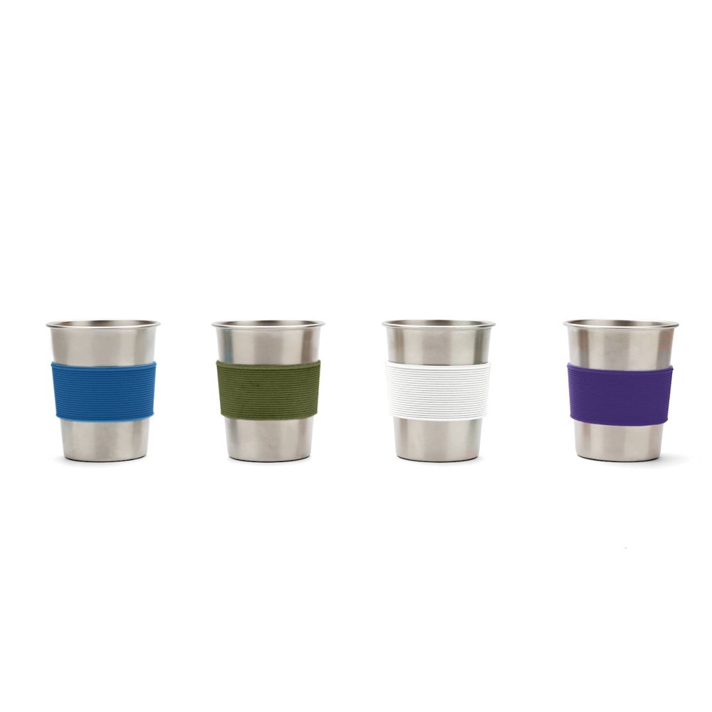 Photos - Glass Red Rover 10oz 4pk Stainless Steel Kids' Tumblers