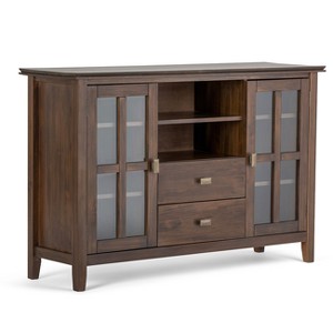 Stratford Solid Wood Tall TV Stand for TVs up to - WyndenHall - 1 of 4