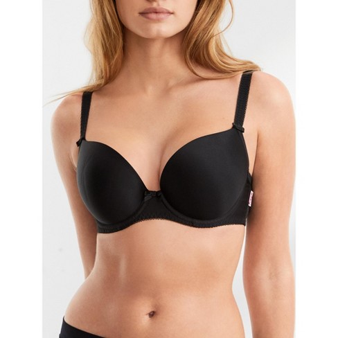 Freya Women's Deco Plunge T-shirt Bra - 4234 32f Black : Target