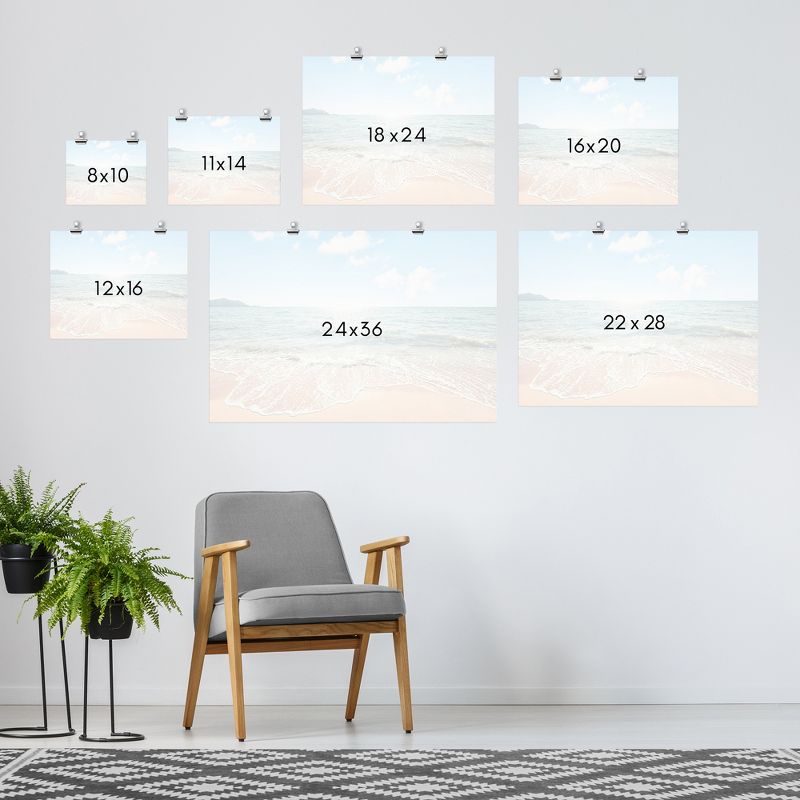 Americanflat Modern Wall Art Room Decor - Beach Time by Manjik Pictures, 4 of 7