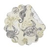 C&F Home Cannon Beach Round Cotton Placemat Machine Washable Set of 6 - 2 of 4