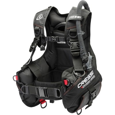 Cressi Start Pro 2.0 Jacket Style Scuba Diving BCD Ideal for Beginners with Quick-Release Weight Integrated Pockets Black/Red