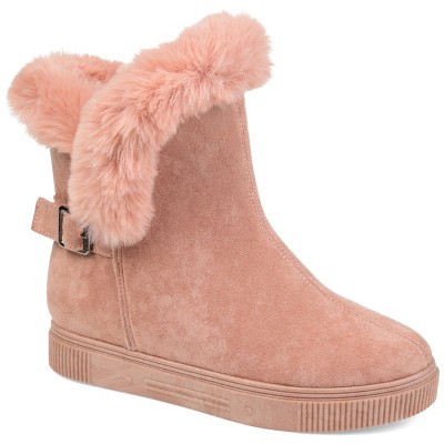 Journee Collection Women's Sibby Round Toe Winter Boots