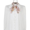 Allegra K Women's Chiffon Floral Print Square Scarves Kerchief Neck Scarf Neckerchief - 2 of 4