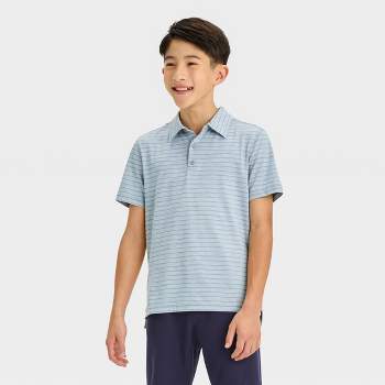 Boys' Golf Striped Polo Shirt - All In Motion™