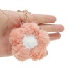 Unique Bargains Halloween Christmas Cherry Blossoms Pom Pom Handbag Charm 1 Pc - 4 of 4