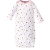 Hudson Baby Infant Girl Cotton Gowns, Little Llama, Preemie-Newborn - 4 of 4