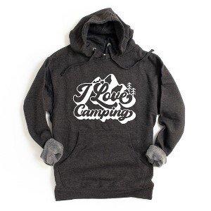 Simply Sage Market Women's Graphic Hoodie Happy Camper I Love Camping - 1 of 3