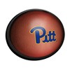 College Football Pigskin Design Oval Slimline Lighted Wall Sign - 2 of 4