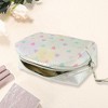 Unique Bargains Women Portable Sequin Heart Gradient Makeup Bag Assorted Color 1 Pc - 2 of 3