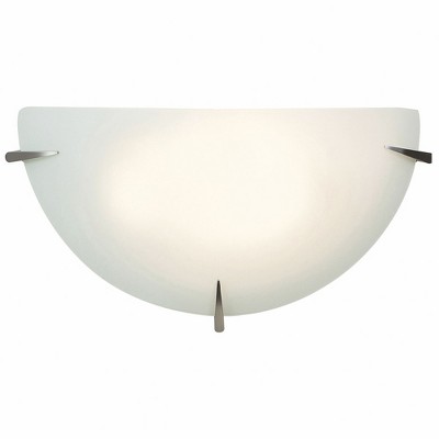 Zenon Brushed Steel Dimmable LED Wall Sconce