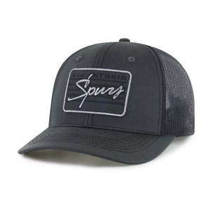 NBA San Antonio Spurs Coal Trucker Hat - 1 of 2