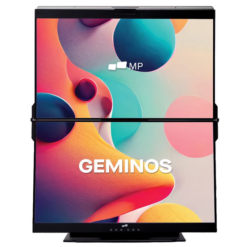 Mobile Pixels Geminos™ 1080p 24-In. Dual-Screen Desktop Monitor, 2 of 11